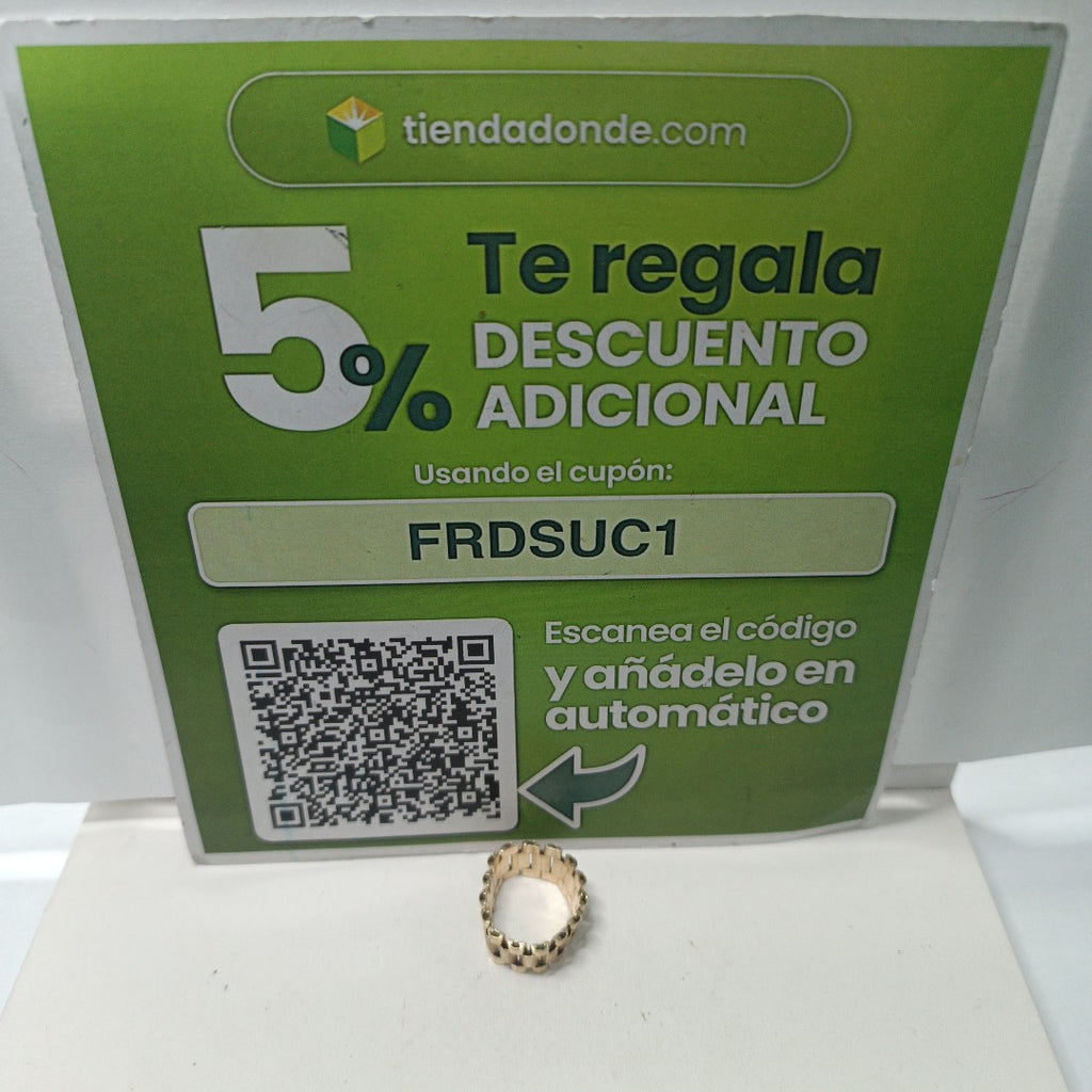 ANILLO ORO 14 K 4.2 GRMS (SEMINUEVO)