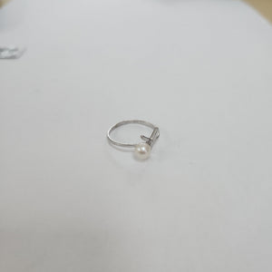 ANILLITO ORO,ORO BLANCO 14 K 1,20 GRMS (SEMINUEVO)