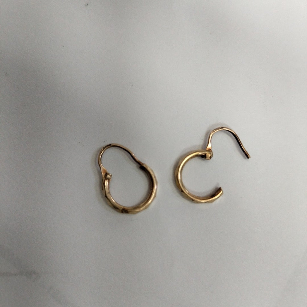 ARRACADAS PAR ORO 14 K 2.9 GRMS (SEMINUEVO)