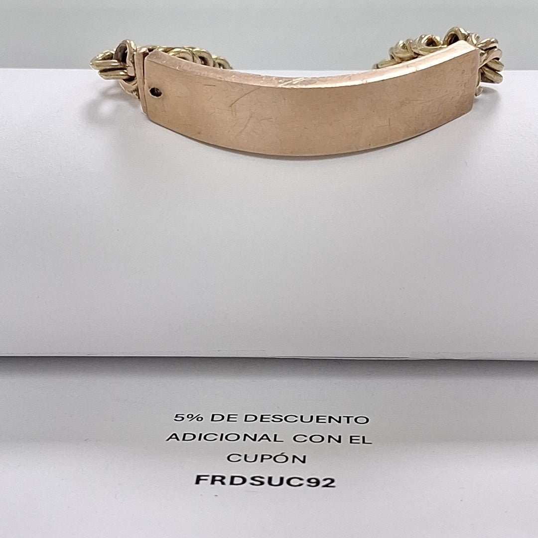 ESCLAVA ORO 10 K 29.5 GRMS (SEMINUEVO)