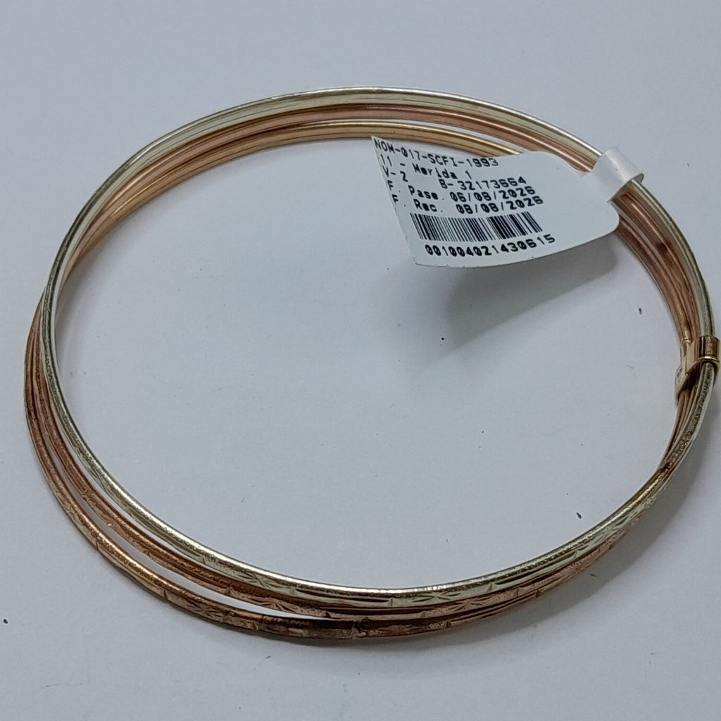 PULSERA RIGIDA ORO 10 K 10 GRMS (SEMINUEVO)