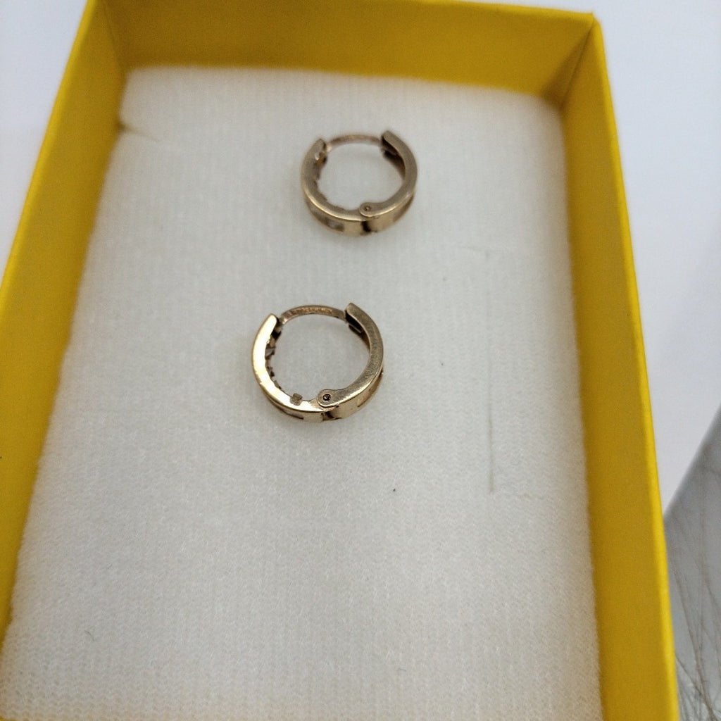 ARRACADAS PAR ORO 10 K 1.2 GRMS (SEMINUEVO)