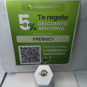 ARETES PAR ORO 14 K 2,90 GRMS (SEMINUEVO)