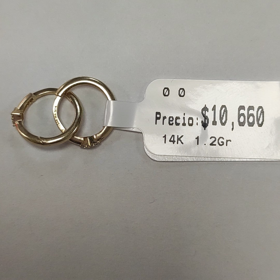 HUGGIES ORO 14K 1.2 (NUEVO)