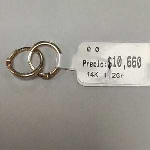 HUGGIES ORO 14K 1.2 (NUEVO)