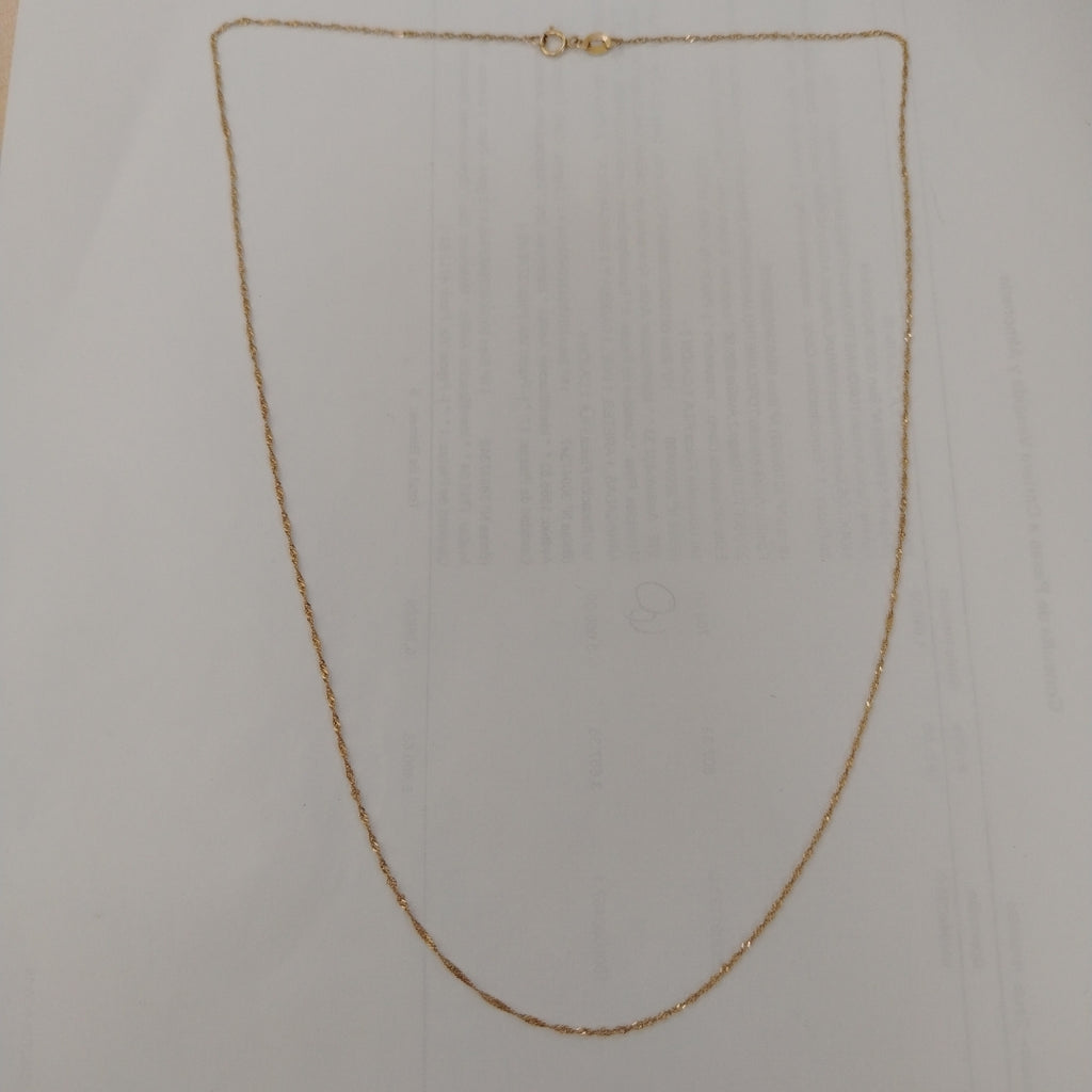 CADENA ORO 10 K 1.1 GRMS (SEMINUEVO)