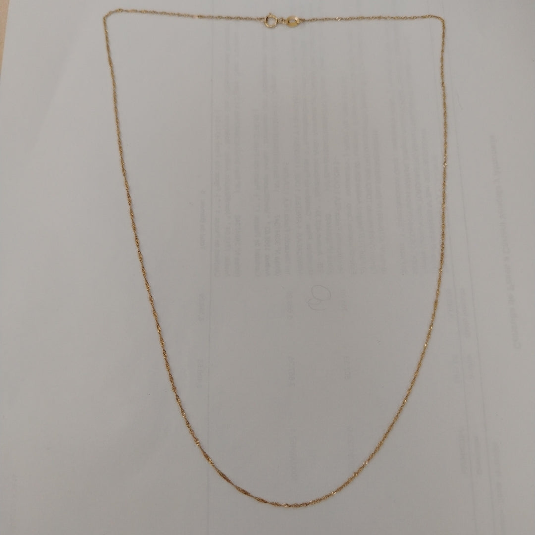 CADENA ORO 10 K 1.1 GRMS (SEMINUEVO)
