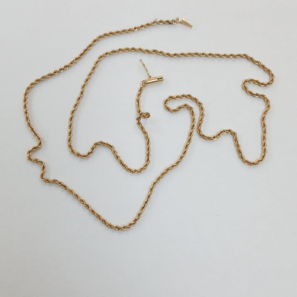 CADENA ORO 14 K 10.7 GRMS (SEMINUEVO)