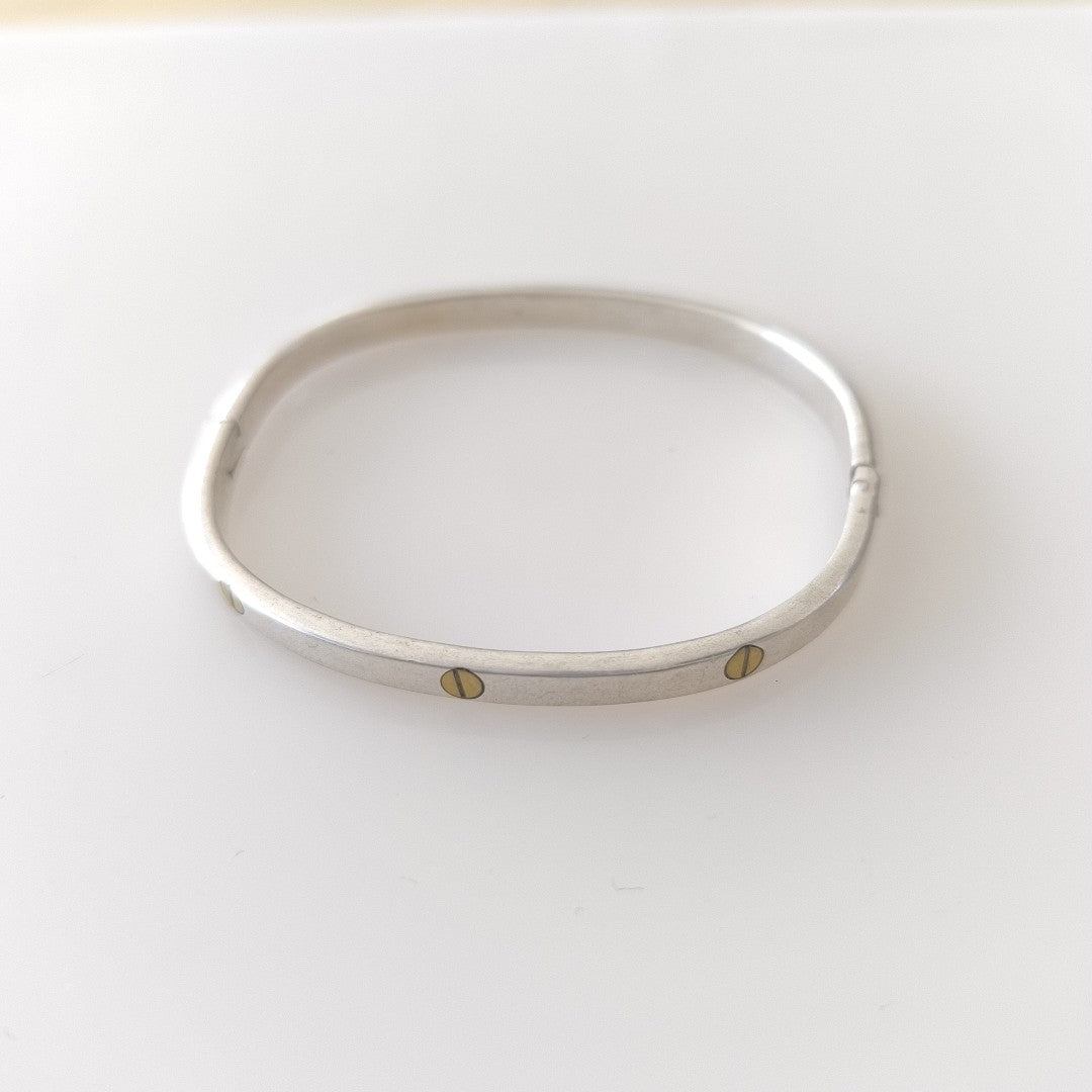 PULSERA RIGIDA PLATA 15,10 GRMS (SEMINUEVO)
