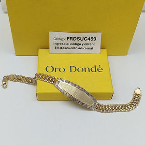 PULSERA ESCLAVA 14K 21 CM 13.2 GR (NUEVO)