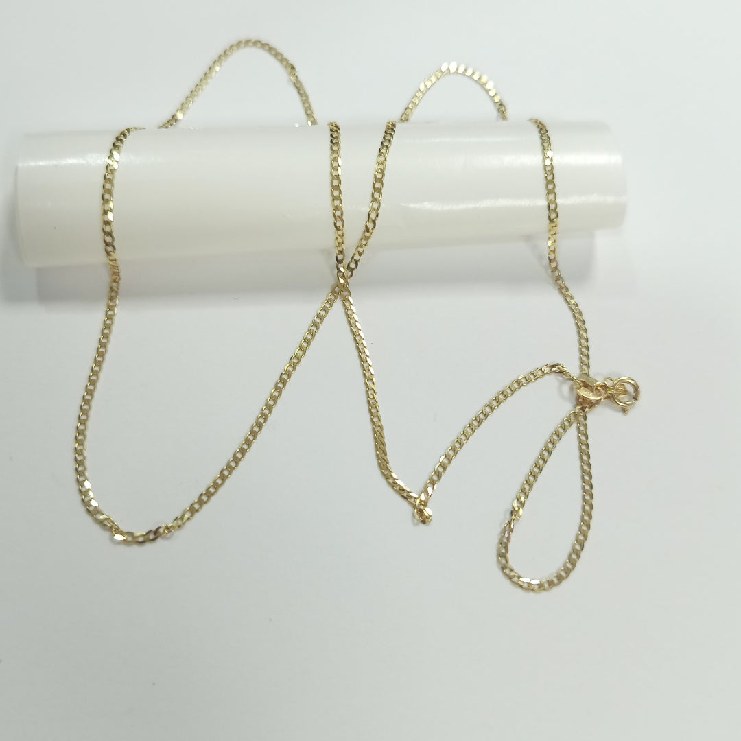CADENAS BARBADA AMARILLA ORO 14K 2 (NUEVO)