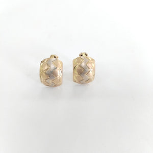 ARETES PAR ORO 14 K 2.9 GRMS (SEMINUEVO)