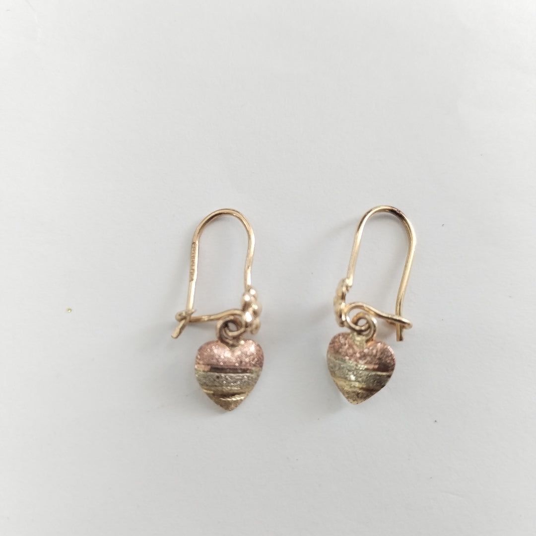 ARETES PAR ORO 10 K 1 GRMS (SEMINUEVO)