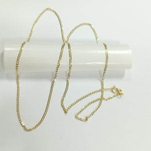 CADENAS BARBADA AMARILLA ORO 14K 2.2 (NUEVO)