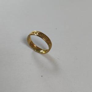 ARGOLLA ORO 10 K 1.7 GRMS (SEMINUEVO)