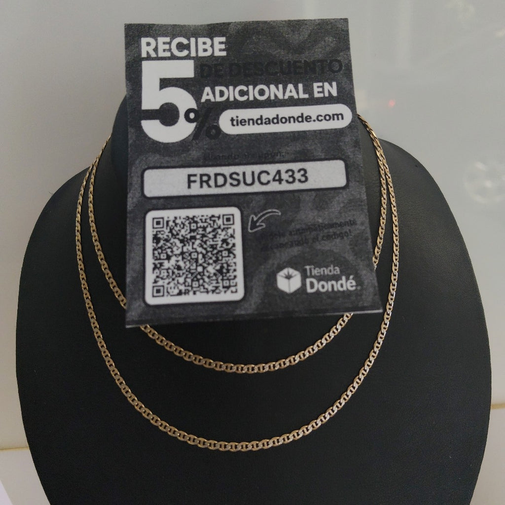 CADENA ORO 10 K 6,60 GRMS (SEMINUEVO)