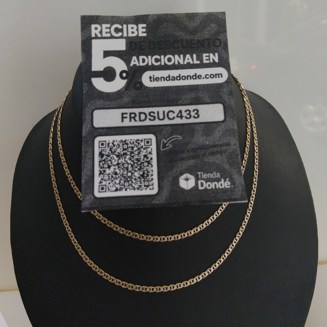 CADENA ORO 10 K 6,60 GRMS (SEMINUEVO)