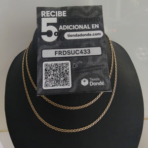CADENA ORO 10 K 6,60 GRMS (SEMINUEVO)