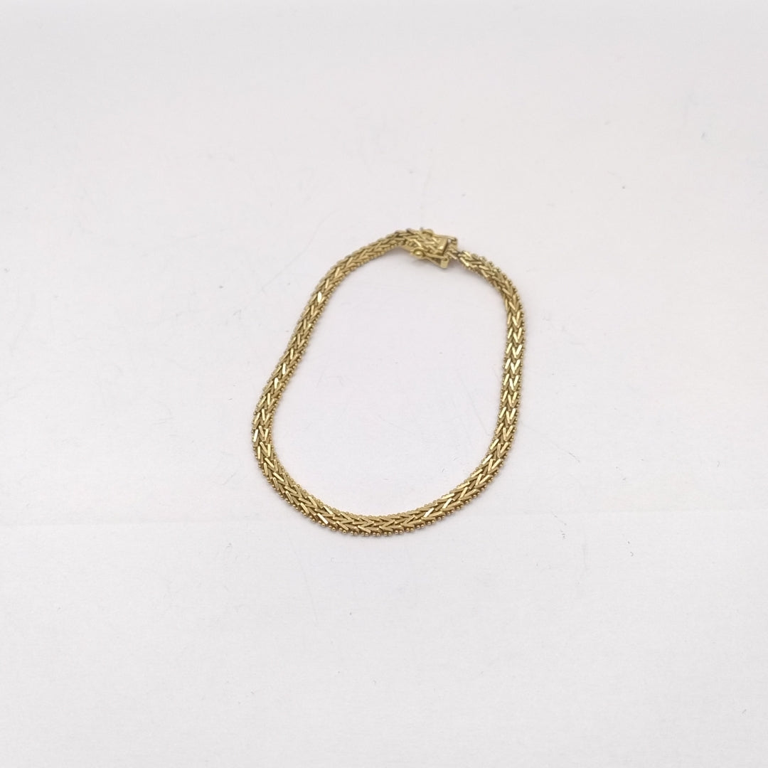 PULSERA ORO 18 K 9.4 GRMS (SEMINUEVO)