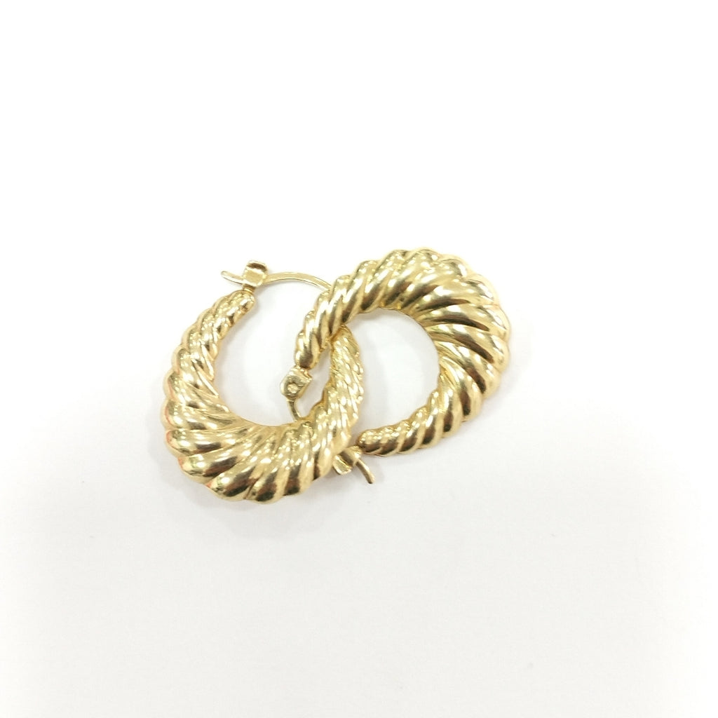 ARETES PAR ORO 14 K 2,10 GRMS (SEMINUEVO)