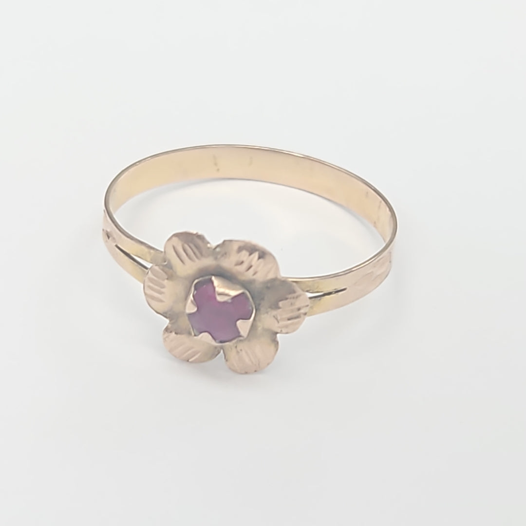 ANILLO ORO 10 K 1,20 GRMS (SEMINUEVO)