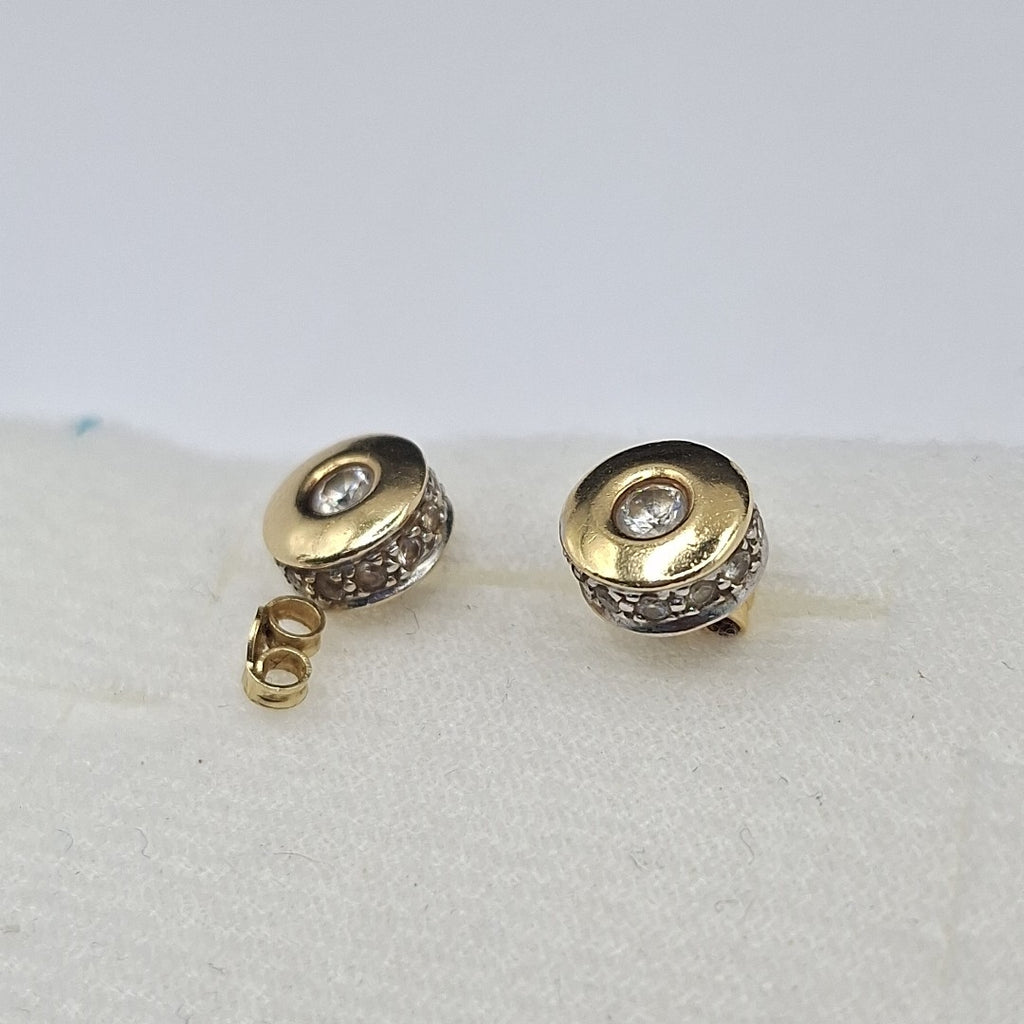 BROQUELES PAR ORO 14 K 3.2 GRMS (SEMINUEVO)