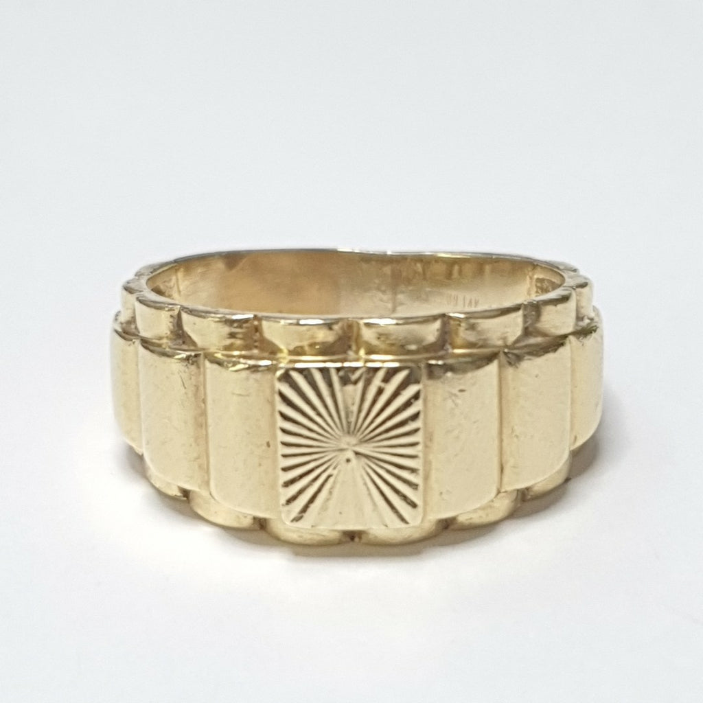 ANILLO ORO 14 K 5.3 GRMS (SEMINUEVO)