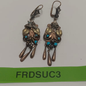 ARETES PAR ORO 8 K 9.1 GRMS (SEMINUEVO)