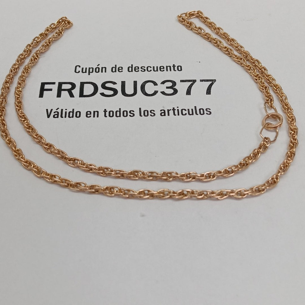 CADENA ORO 10 K 10,60 GRMS (SEMINUEVO)