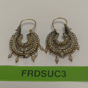 ARETES PAR ORO 14 K 7.9 GRMS (SEMINUEVO)