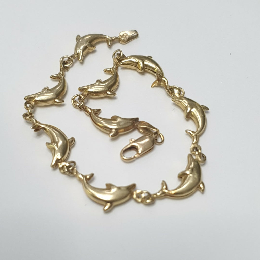 PULSERA ORO 14 K 4,60 GRMS (SEMINUEVO)