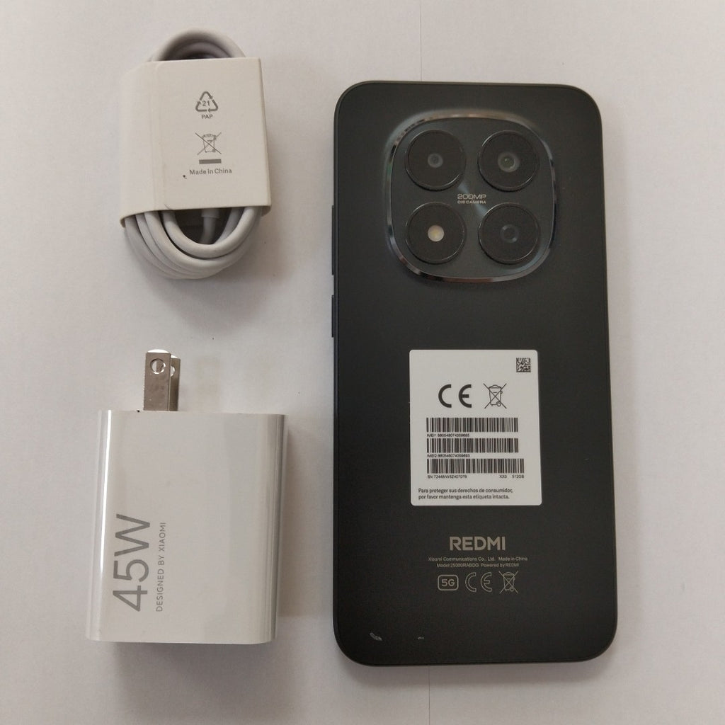 CELULAR XIAOMI REDMI NOTE 15 PRO 5G 25080RABDG (2026) 512 GB 8 GB RAM (SEMINUEVO)