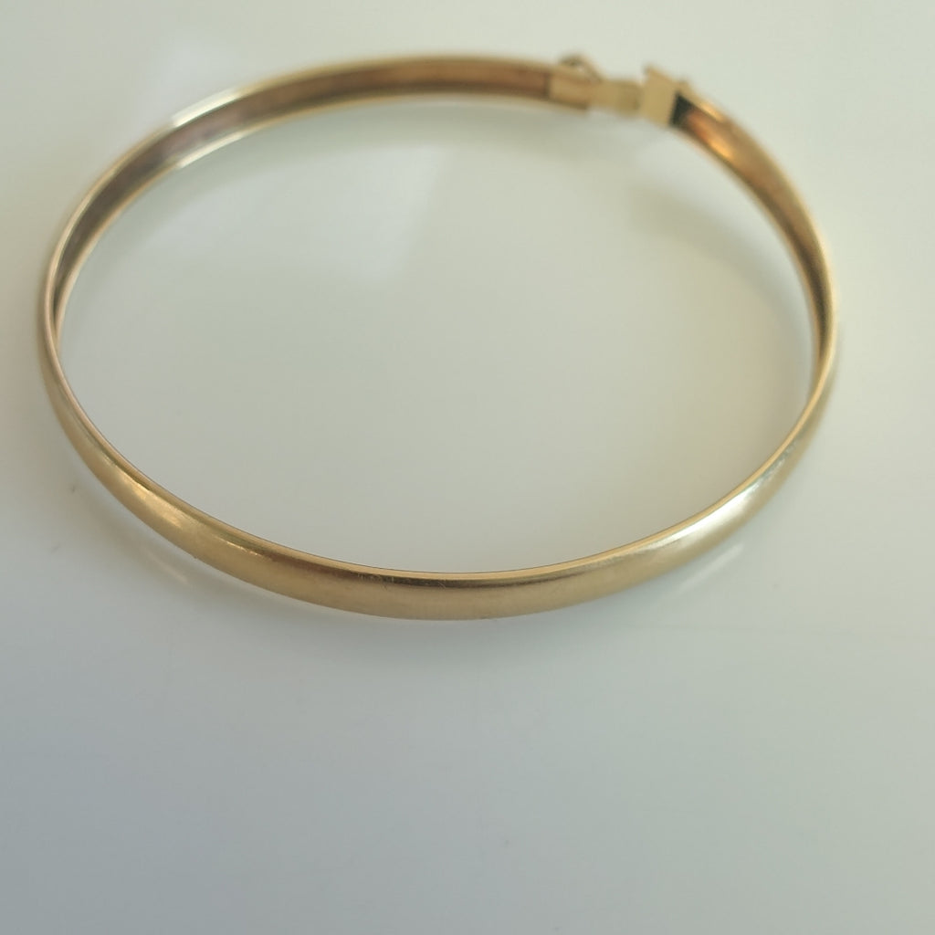 PULSERA RIGIDA ORO 10 K 4.6 GRMS (SEMINUEVO)