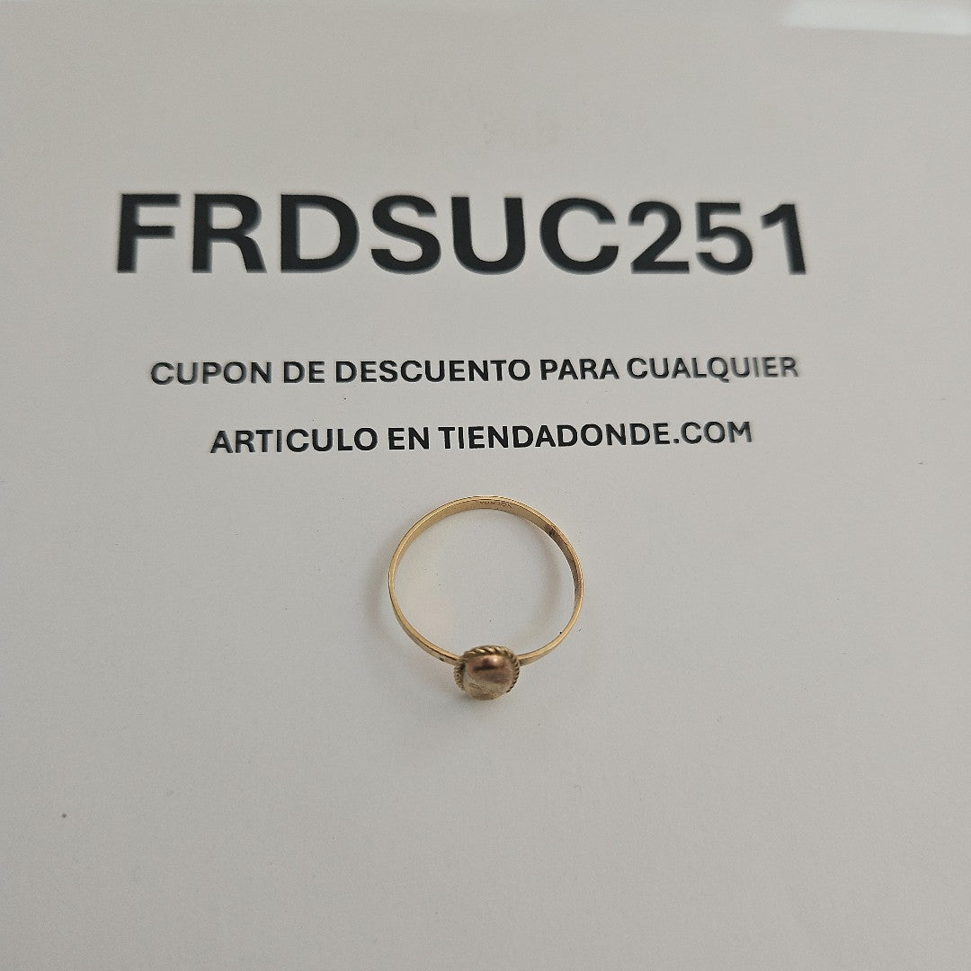 ANILLITO ORO 10 K 1.4 GRMS (SEMINUEVO)