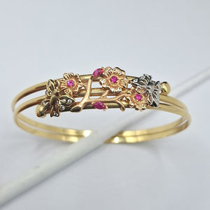 PULSERA RIGIDA ORO 14 K 16 GRMS (SEMINUEVO)