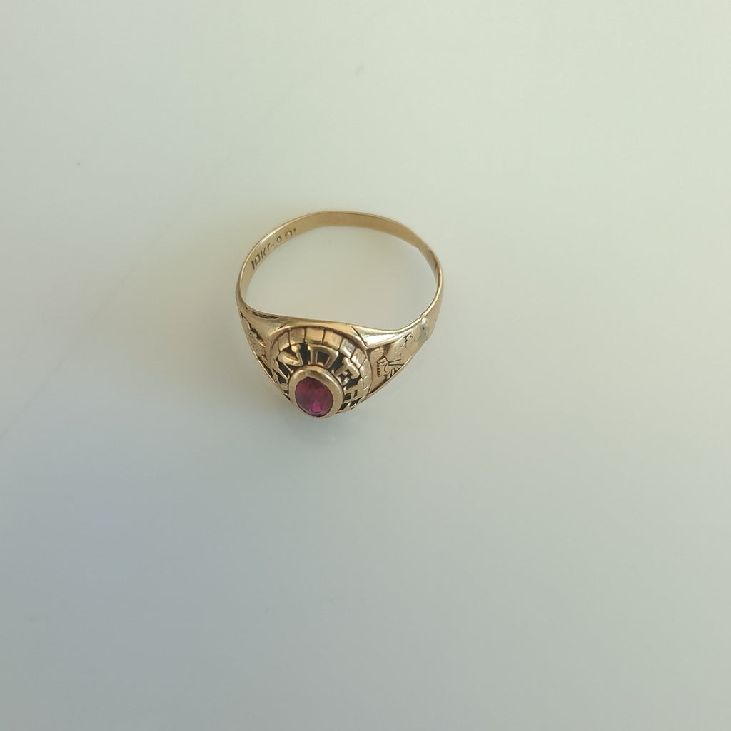 ANILLO DE GRADUACIÓN ORO 8 K 1,30 GRMS (SEMINUEVO)