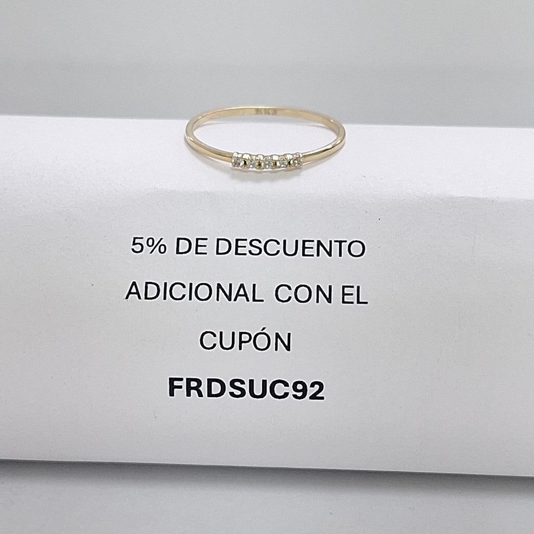 ANILLOS DAMA ORO 14K 0.9 (NUEVO)