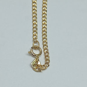 CADENAS BARBADA AMARILLA ORO 14K 1.9 (NUEVO)