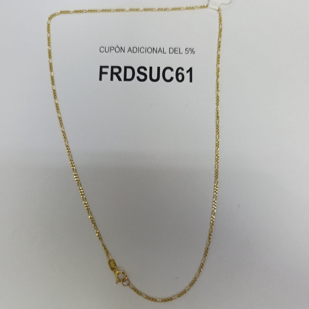 GARGANTILLA ORO 14 K 1.9 GRMS (SEMINUEVO)