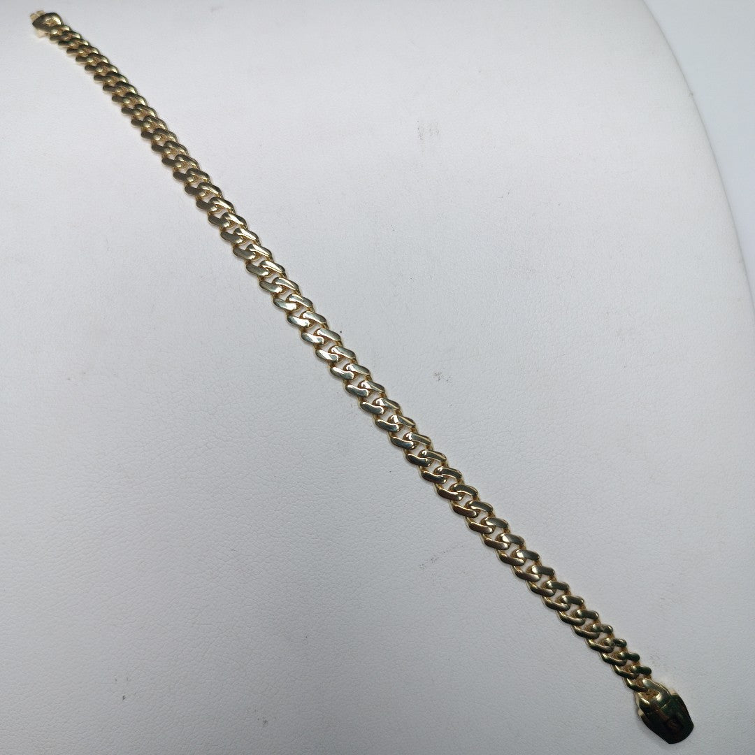PULSERA MONACO ORO 14K 5.4 (NUEVO)