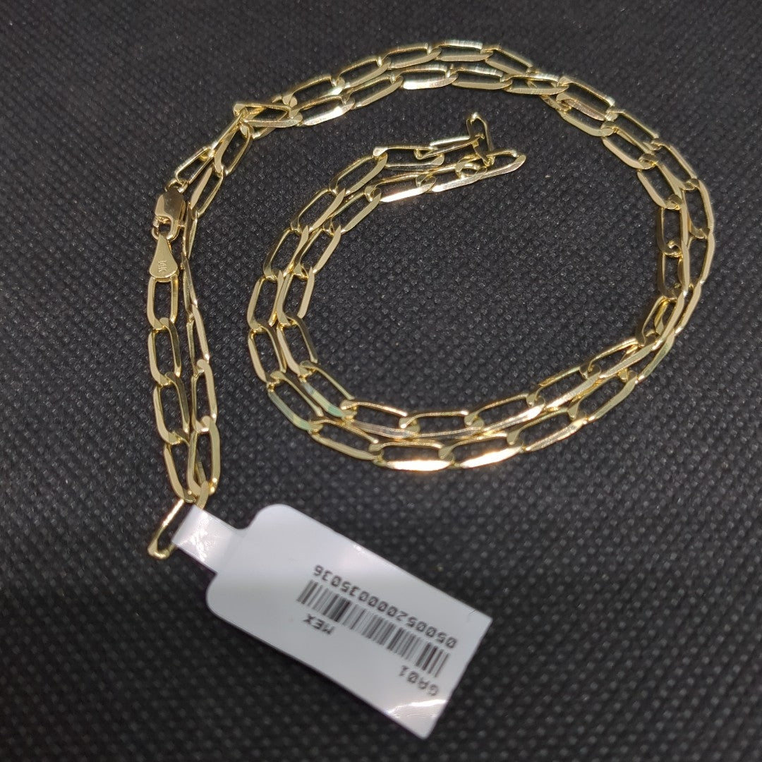 CADENA ESLABONES 14K 60 CM 10.9 GR (NUEVO)
