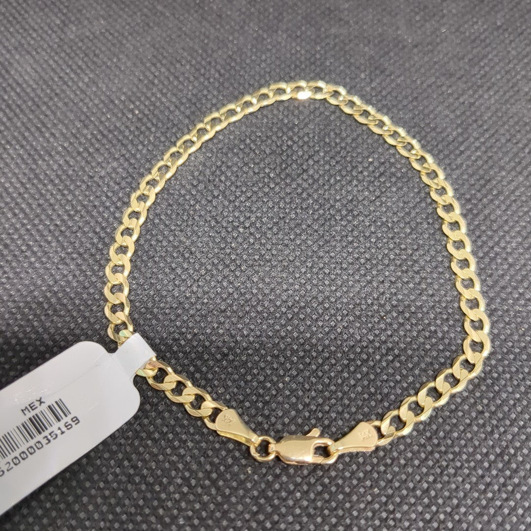 PULSERA BARBADA 14K 21 CM 5 GR (NUEVO)