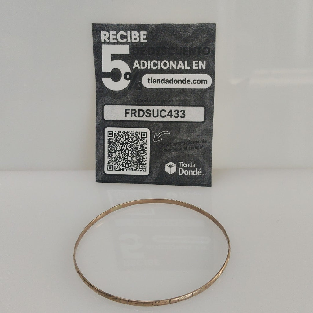 PULSERA RIGIDA ORO 8 K 4 GRMS (SEMINUEVO)