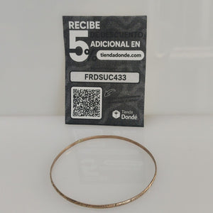 PULSERA RIGIDA ORO 8 K 4 GRMS (SEMINUEVO)