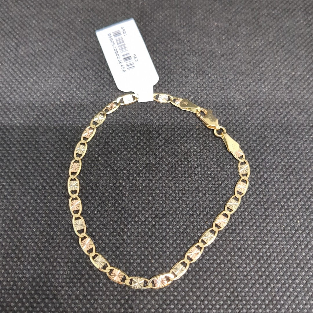 PULSERA GUCHI 14K 18 CM 2.9 GR (NUEVO)