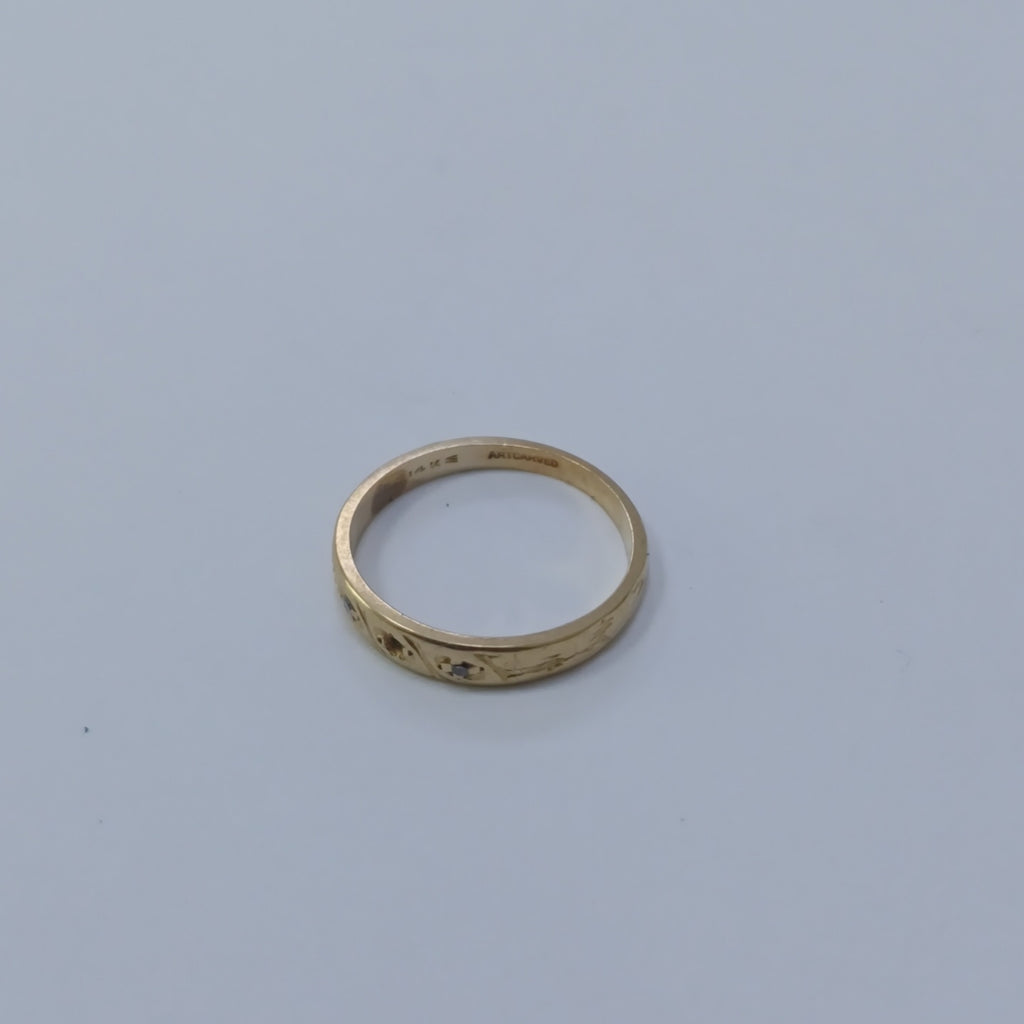 ANILLITO ORO 14 K 2,10 GRMS (SEMINUEVO)