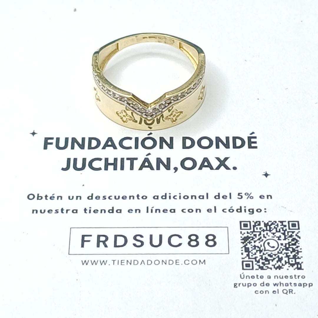 ANILLOS DAMA ORO 14K 3.5 (NUEVO)