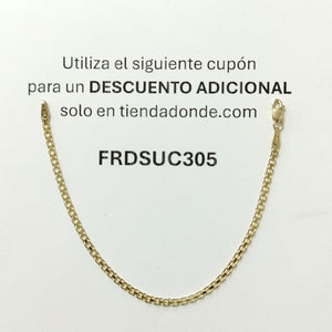 PULSERA BISMARK 14K 18 CM 2.4 GR (NUEVO)