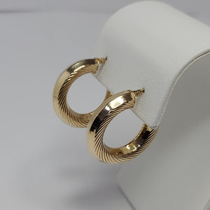 ARRACADAS PAR ORO 14 K 4 GRMS (SEMINUEVO)