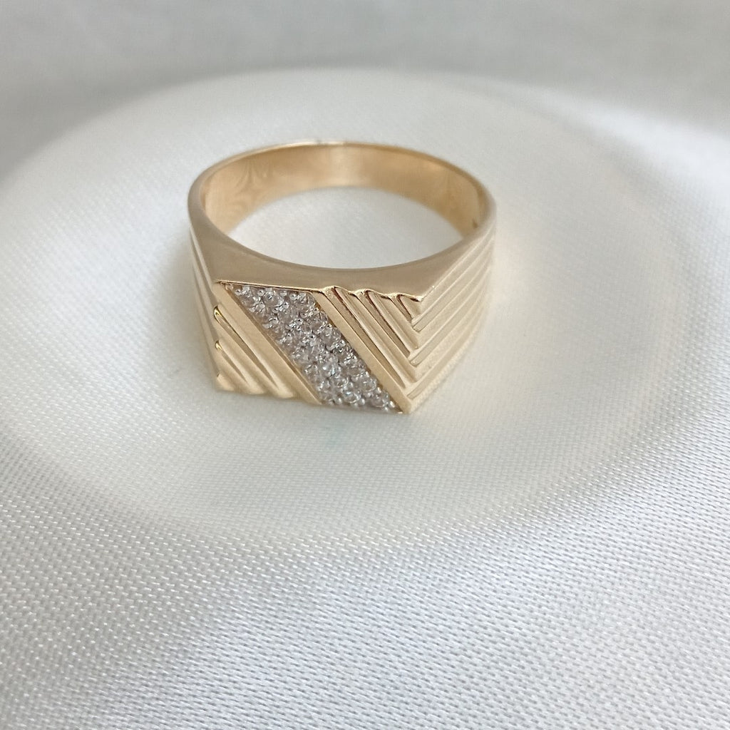 ANILLOS CABALLERO ORO 14K 7 (NUEVO)